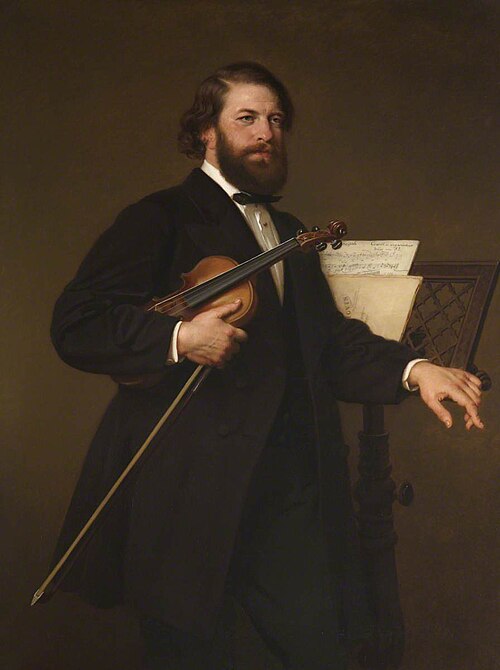 Joseph Joachim (1831–1907), 1870, Eduard Bendemann