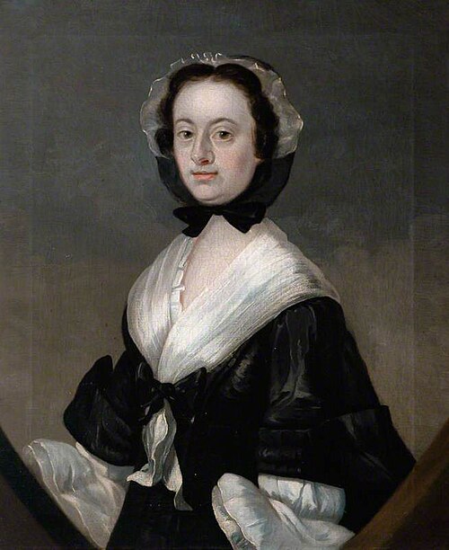 Lady in Mourning, 1750, Nathan Drake