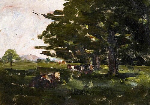 Cows under Trees, , Nathaniel Hone the Younger