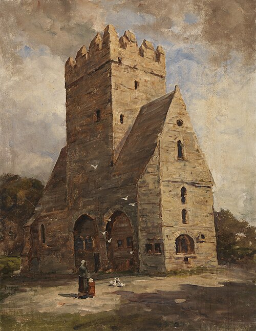 View of Saint Doulough's, Raheny, , Nathaniel Hone the Younger