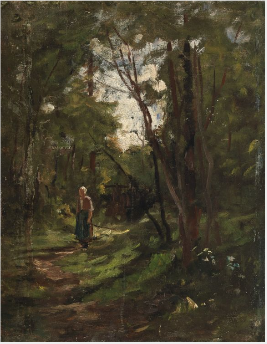 A Leafy Lane, , Nathaniel Hone the Younger