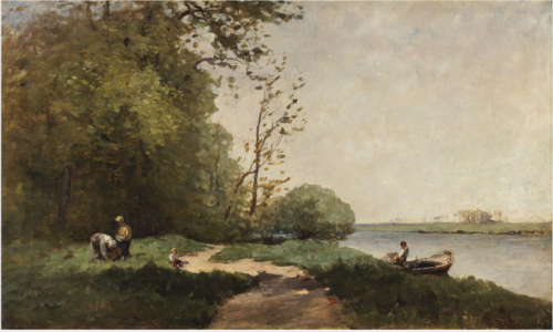 The Banks of the Seine, , Nathaniel Hone the Younger