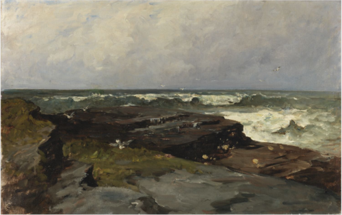 View of Kilkee, with the Atlantic, , Nathaniel Hone the Younger