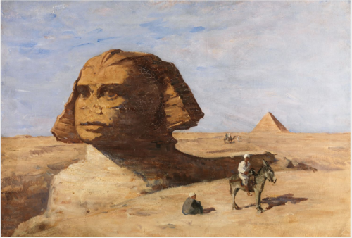 The Sphinx, 1892, Nathaniel Hone the Younger