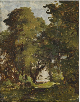 A Clearing amongst Trees, , Nathaniel Hone the Younger