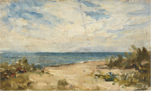 Seashore on a Sunny Day, , Nathaniel Hone the Younger