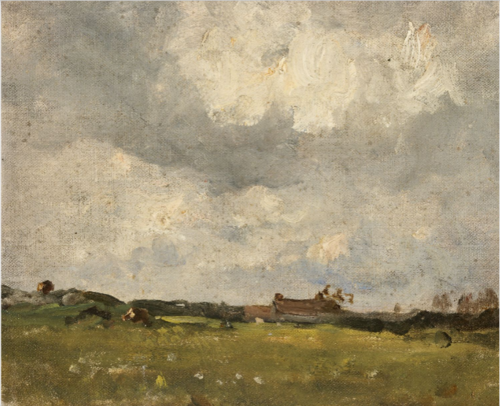 Landscape, a Grey Day, , Nathaniel Hone the Younger