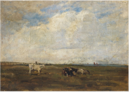 Pastures by the Sea, , Nathaniel Hone the Younger