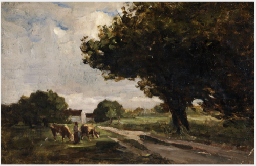 An Old Road with Trees, , Nathaniel Hone the Younger