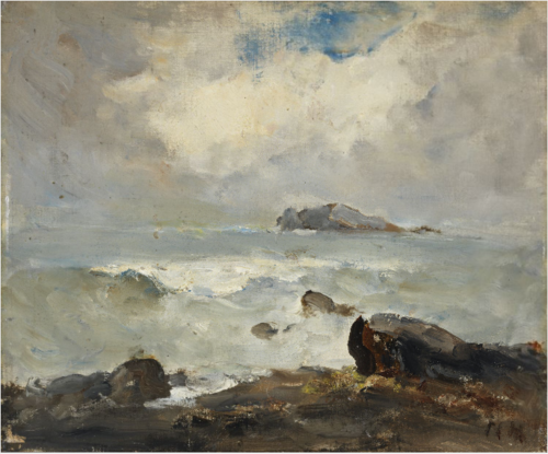 A Rocky Coast, , Nathaniel Hone the Younger