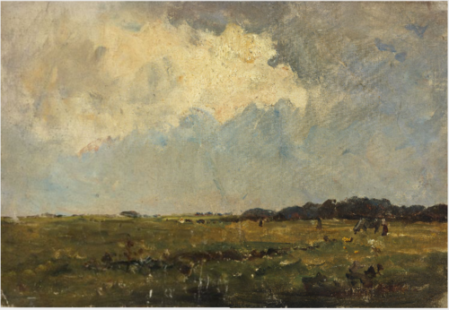 Fields and a High Sky, , Nathaniel Hone the Younger