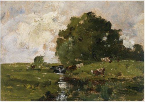 A Stream in Pasture Land, , Nathaniel Hone the Younger