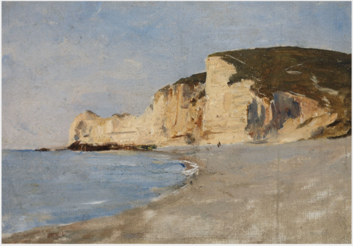 A View of the Cliffs, Etretat, , Nathaniel Hone the Younger