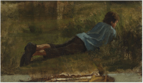 A Boy at a Pool, , Nathaniel Hone the Younger