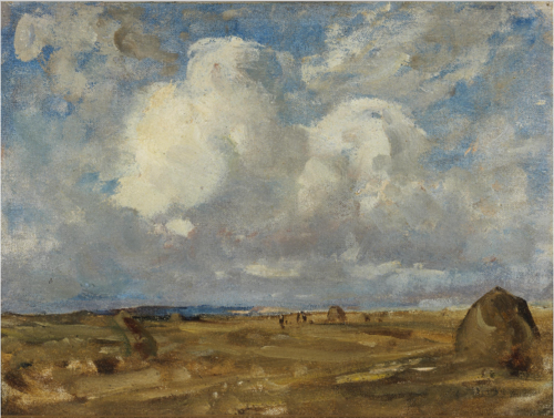 A Harvest Scene, North Dublin, , Nathaniel Hone the Younger