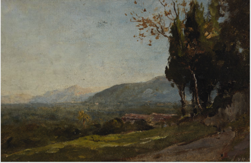 A View of the Maritime Alps, , Nathaniel Hone the Younger