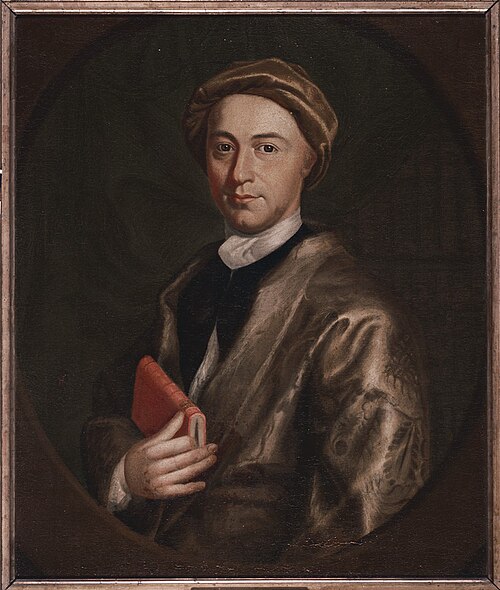 Ezra Stiles (1727-1795), B.A. 1746, M.A. 1749, 1756, Nathaniel Smibert