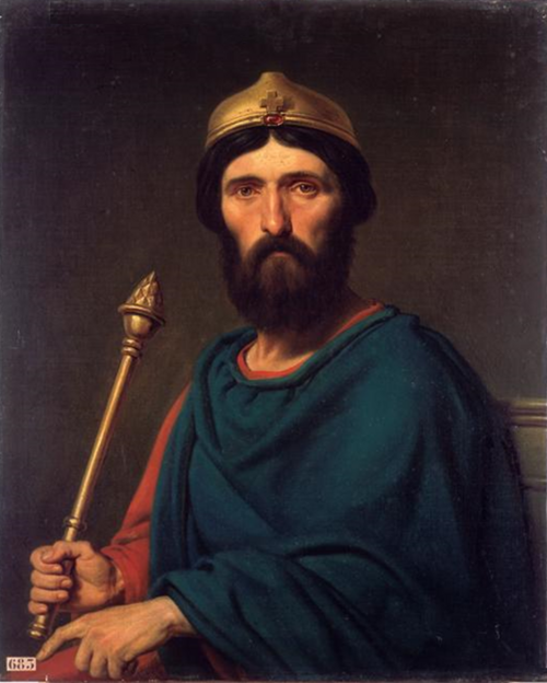 Louis IV, King of France, 1838, Charles de Steuben