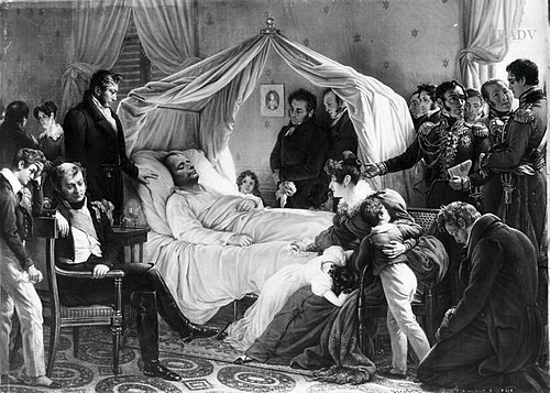 Tod Napoleons I. auf St. Helena, 1813, Charles de Steuben