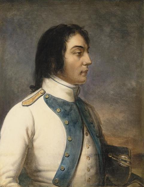 Louis-Charles-Antoine Des Aix de Veygoux, dit Desaix, capitaine au 46e régiment d'infanterie de lign, 1835, Charles de Steuben