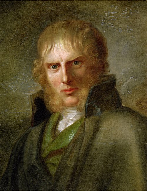 Le peintre Caspar David Friedrich, 1808, Gerhard von Kügelgen
