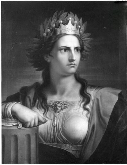Allegory for the years 1812/13, 1797, Gerhard von Kügelgen