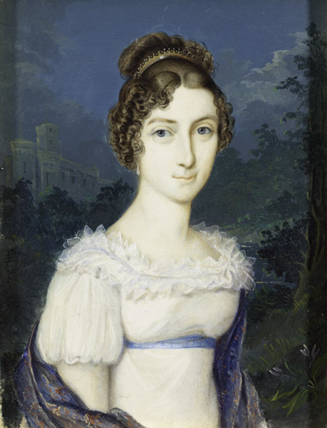 Daami portree, , Gerhard von Kügelgen