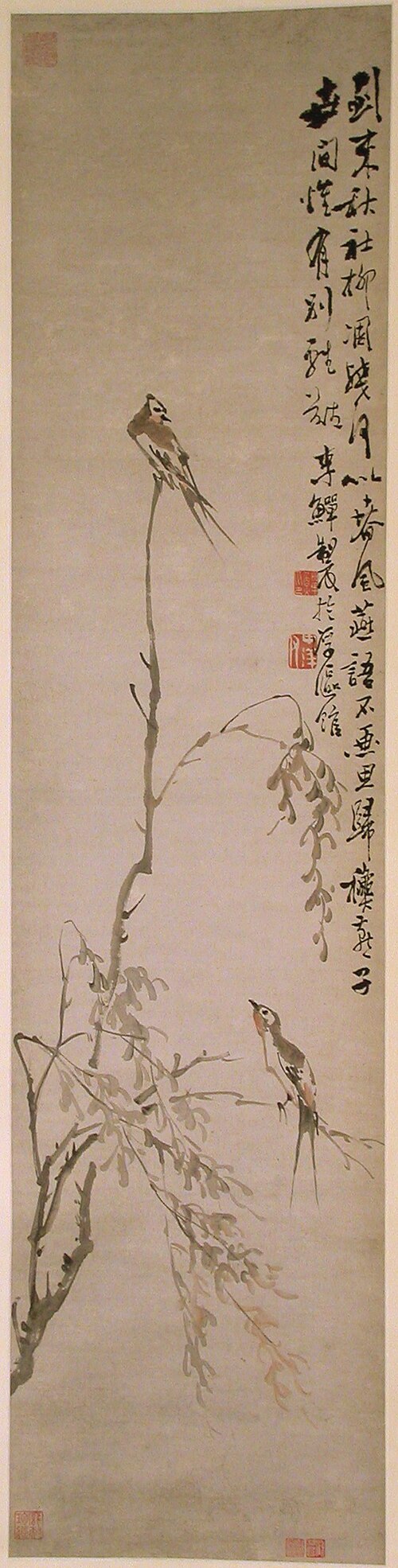 Swallows, 1721, Li Shan