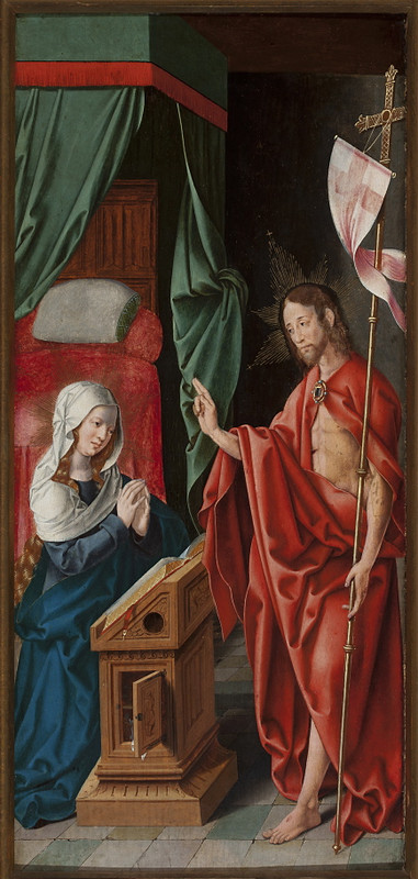 Christ appearing before Mary, 1520, Bartholomaeus Bruyn le Vieux