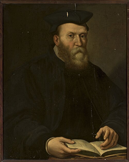 Portrait of a clergyman, , Bartholomaeus Bruyn le Vieux