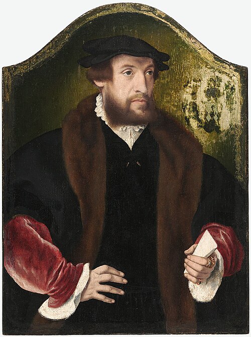 Portrait of a Man, 1537, Bartholomaeus Bruyn le Vieux