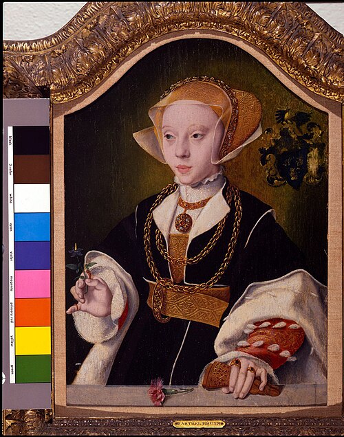 Portrait of a Woman, 1537, Bartholomaeus Bruyn le Vieux