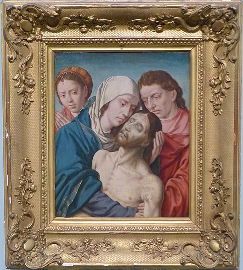 Déploration sur le Christ mort, 1550, Bartholomaeus Bruyn le Vieux