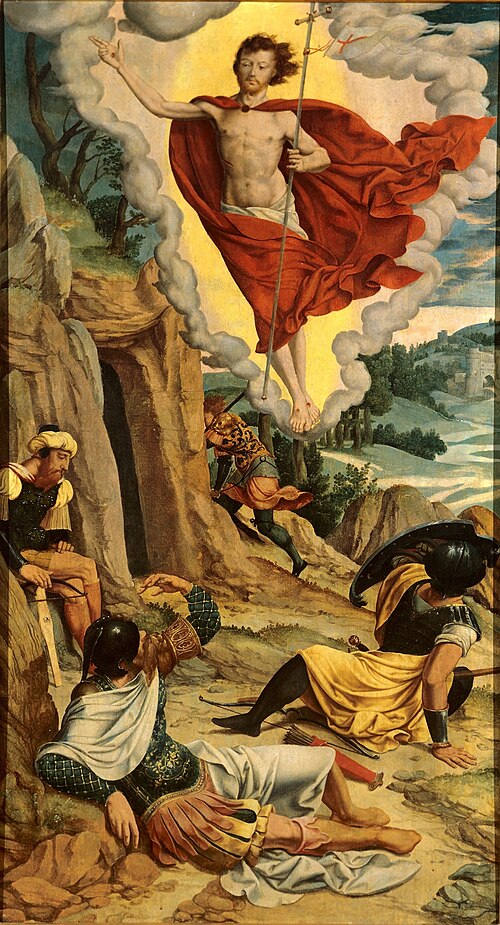 La Résurrection, 1535, Bartholomaeus Bruyn le Vieux