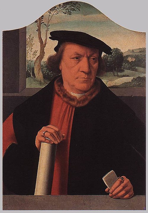 Portrait d'Arnold von Brauweiler, 1535, Bartholomaeus Bruyn le Vieux