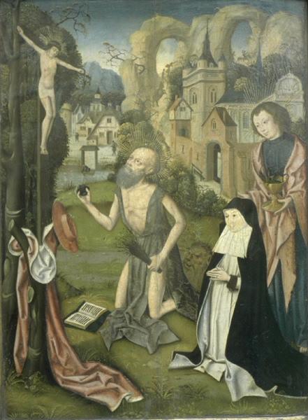 Saint Jérôme pénitent, 1501, Bartholomaeus Bruyn le Vieux