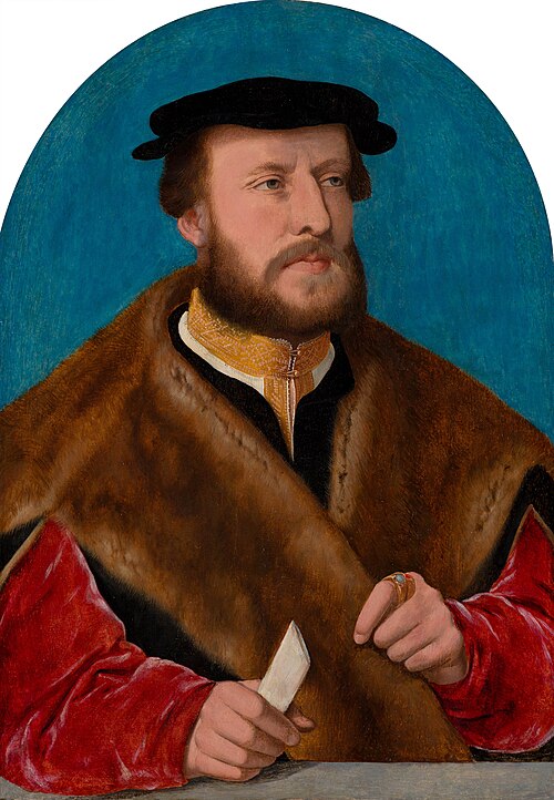 Portrait of Jakob Omphalius, 1530, Bartholomaeus Bruyn le Vieux