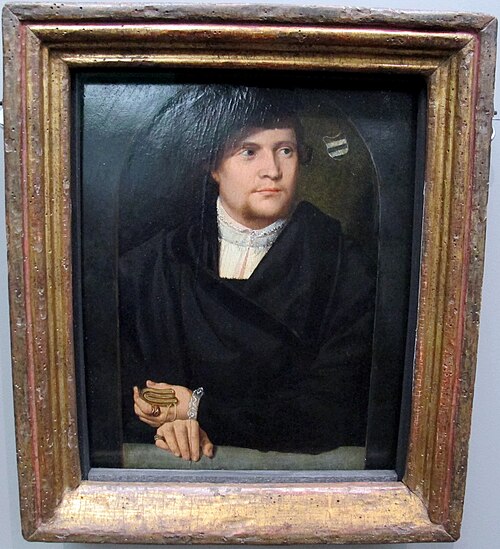 Male Portrait, 1550, Bartholomaeus Bruyn le Vieux