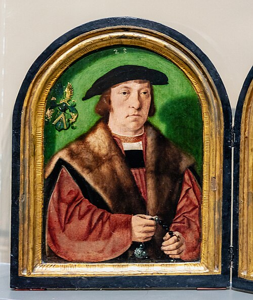 Bildnis Gerhard Pilgrum, 1528, Bartholomaeus Bruyn le Vieux
