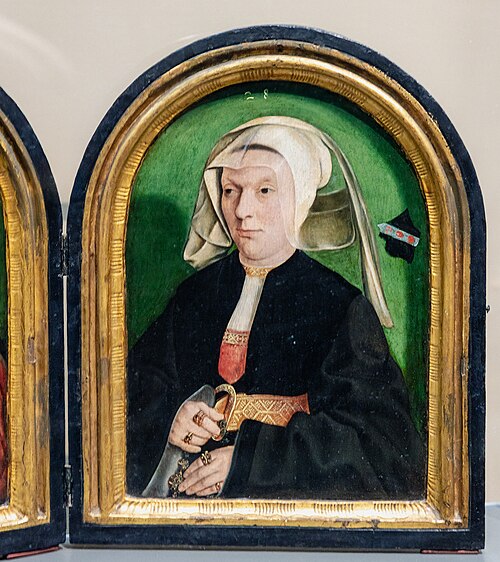Bildnis der Anna Pilgrum, geborene Strauss, 1528, Bartholomaeus Bruyn le Vieux