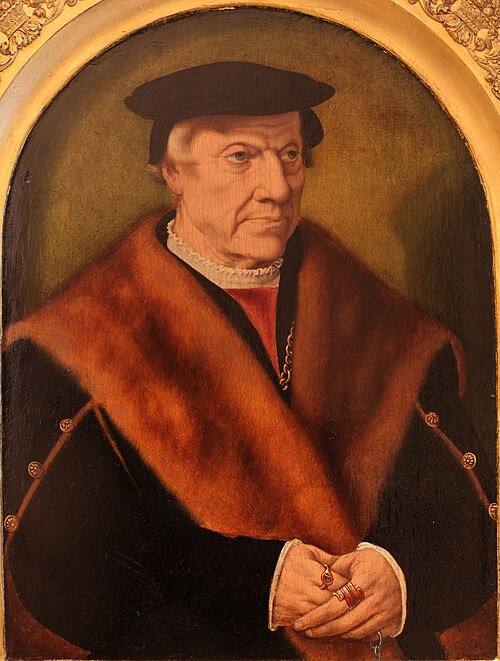Portrait d'homme, 1550, Bartholomaeus Bruyn le Vieux
