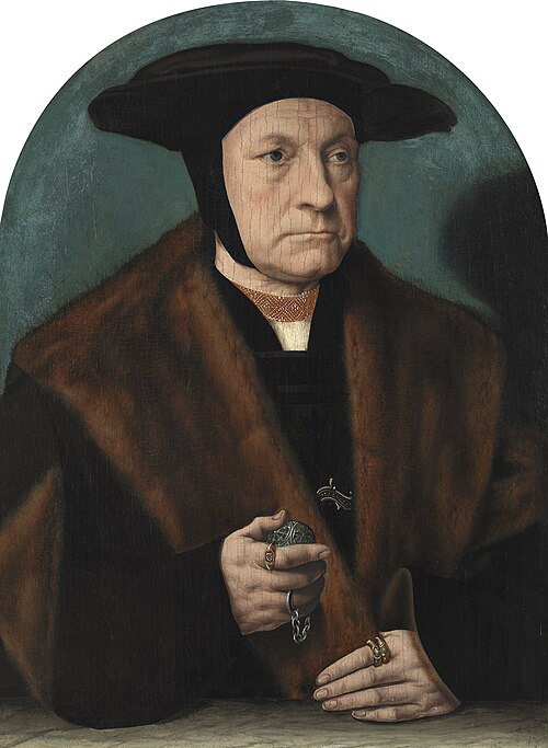 Portrait d'un homme de famille Weinsberg, 1538, Bartholomaeus Bruyn le Vieux