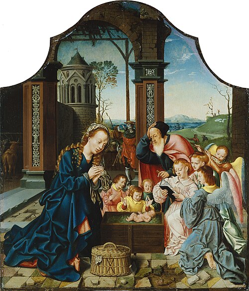 Nativité, 1520, Bartholomaeus Bruyn le Vieux
