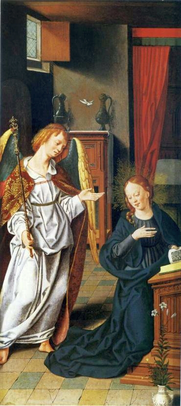 L'Annonciation, 1600, Bartholomaeus Bruyn le Vieux
