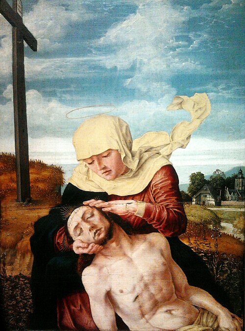 Pietà, 1600, Bartholomaeus Bruyn le Vieux