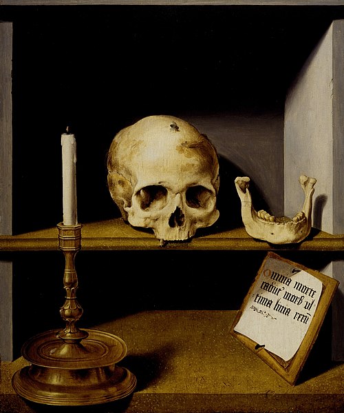 Vanitas, 1524, Bartholomaeus Bruyn le Vieux