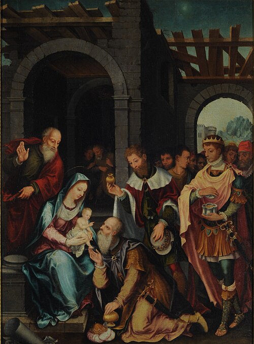 Adoration of the Magi, 1525, Bartholomaeus Bruyn le Vieux