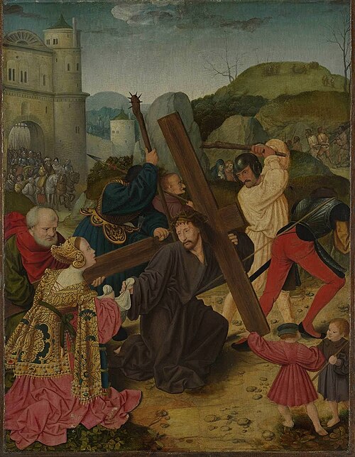 Christ carrying the cross, 1520, Bartholomaeus Bruyn le Vieux