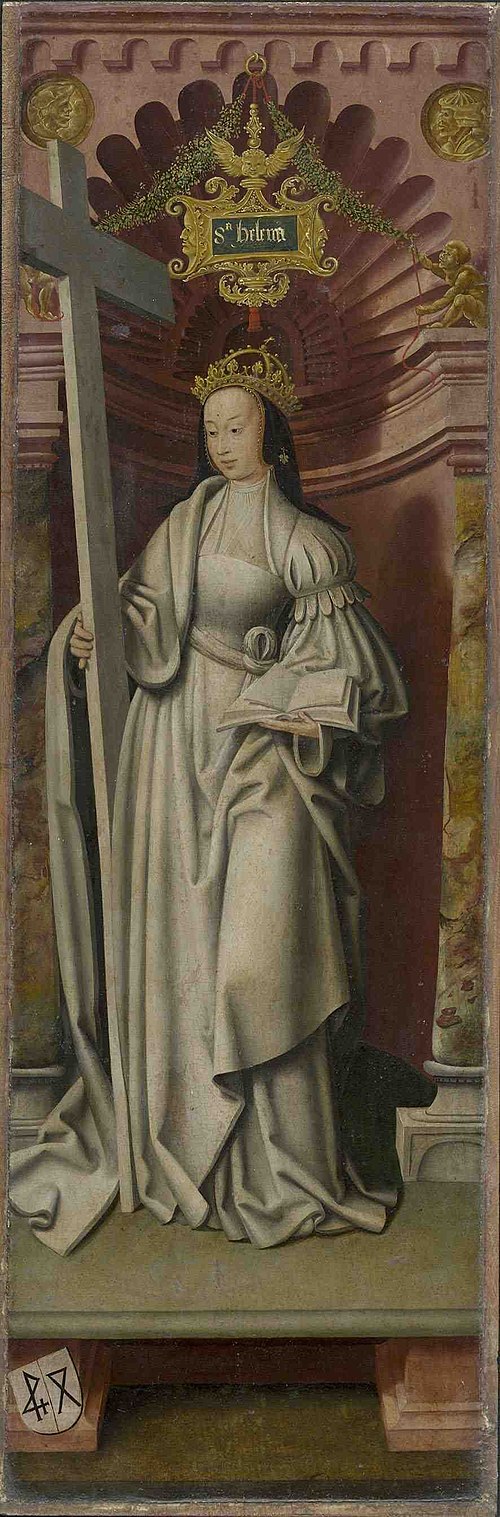 Kreuzigungsaltar: Hl. Helena, , Bartholomaeus Bruyn le Vieux