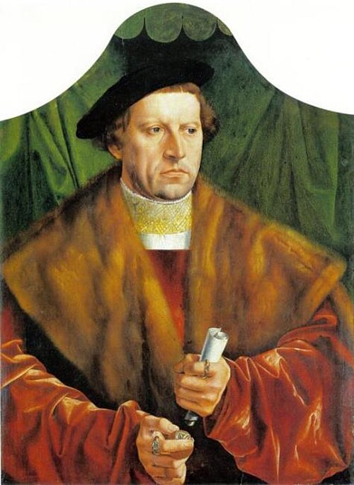 Portrait of Peter Heyman, 1542, Bartholomaeus Bruyn le Vieux
